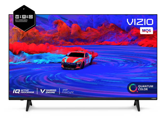 VIZIO Smart TV 4K QLED HDR de 43 pulgadas serie MQ6 con Dolby Vision, WiFi  6E, compatible con auriculares Bluetooth, compatibilidad con AMD FreeSync y