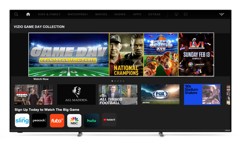 Sponsored Game Day Hub Brings Branded Collections To The VIZIO